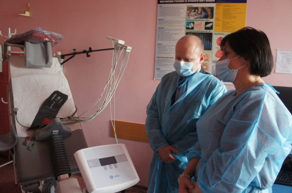Vaizdai iš medikų susitikimo Rygos (Latvija) Paulo Stradinio klinikinėje univeritetinėje ligoninėje.